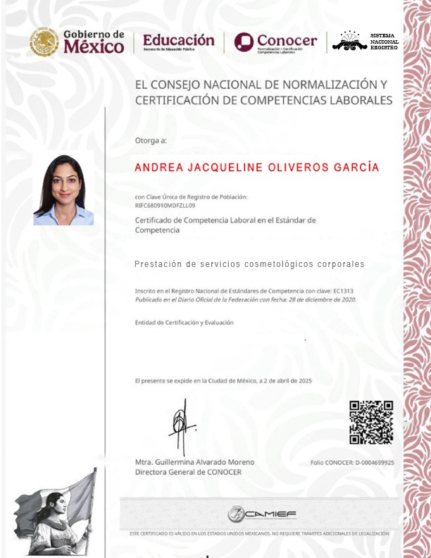 Certificado Conocer